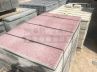 Тротуарная плитка «Квадрат» розовый гранит 200x200x80